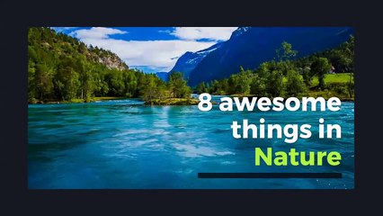 8 awesome things in Nature