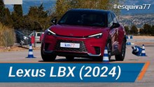 Lexus LBX 2024 - Maniobra de esquiva (moose test) | km77.com