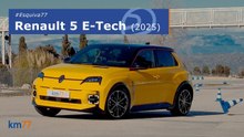Renault 5 E-TECH 2025 - Maniobra de esquiva (moose test) y eslalon | km77.com