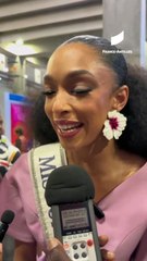 [GUADELOUPE] Ophély Mézino, l'étoile guadeloupéenne de Miss Univers, reçue en conquérante