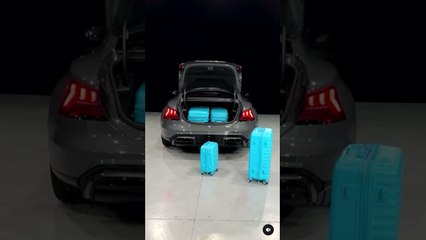 ¿Cuántas maletas caben en un Audi RS e-tron GT?