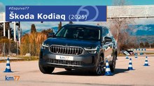 Skoda Kodiaq. Un SUV grande y familiar que se mueve bien entre los conos.