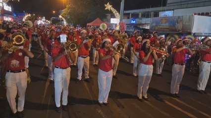Paseo de Navidad en Santiago llena de alegría e ilusión a las familias de Veraguas