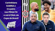 "SABE O QUE É IMPRESSIONANTE???" Gabigol VILÃO, Hugo Souza HERÓI, e Corinthians ELIMINA Cruzeiro!