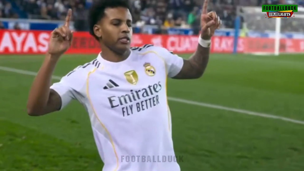 Real Madrid vs Alaves 2-1 Highlights & All Goals 2025 Full HD