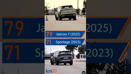 Un SUV chino frente a uno coreano en la maniobra de esquiva, ¿cuál será el ganador?