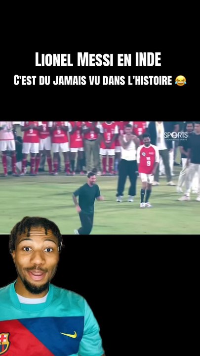 Lionel Messi en inde 😹😹