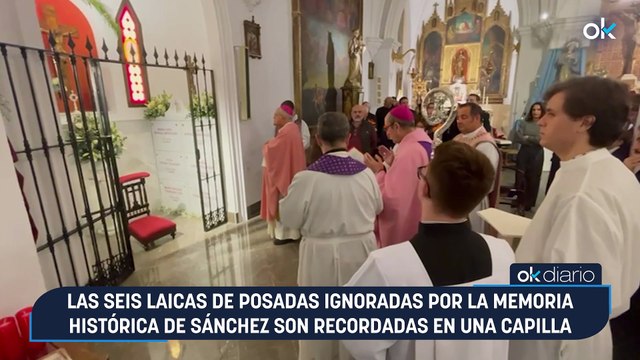 Las Seis Laicas de Posadas ignoradas por la memoria histórica de Sánchez son recordadas en una capilla