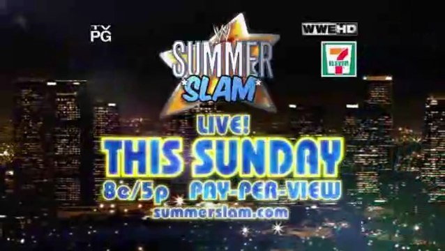 Randy Orton vs. Christian - No Holds Barred Match for the World Heavyweight Championship | SummerSlam 2011 - Commercial