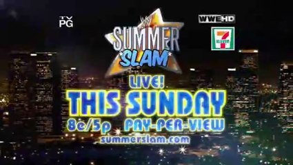 Randy Orton vs. Christian - No Holds Barred Match for the World Heavyweight Championship | SummerSlam 2011 - Commercial