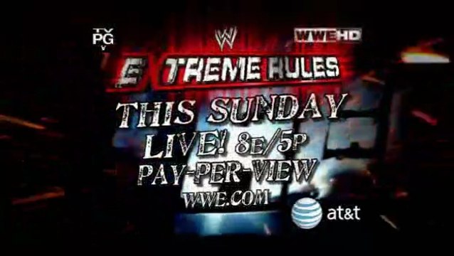 Randy Orton vs Batista - Steel Cage Match for the WWE Championship | Extreme Rules 2009 - Commercial