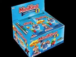 ミニ図 SPOILER ALERT! MiniKins Series 2 Figures (2014 Release) Garbage Pail Kids
