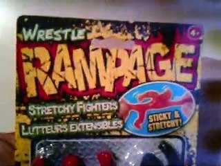 Wrestle Rampage Stretchy Figures Revealed by Cheaptoyman (Dollar General Cheap Toys)