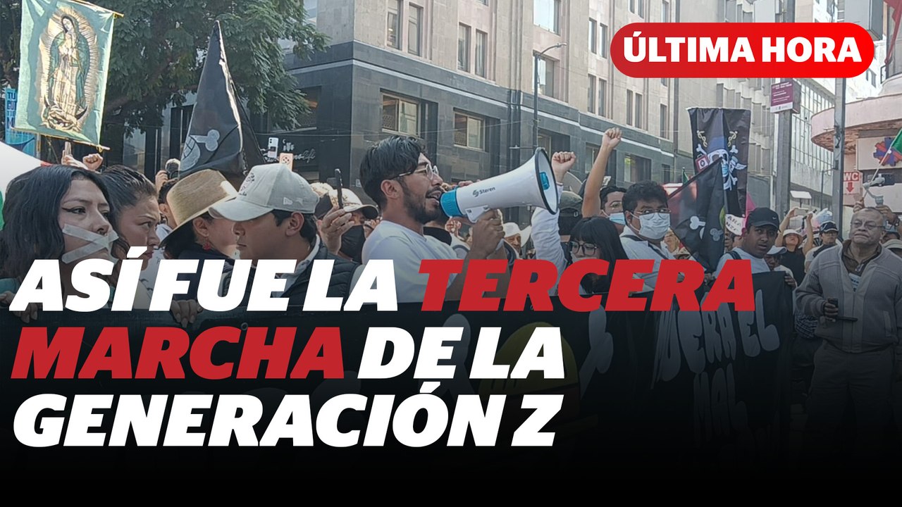 Marcha de Generación Z en CDMX: Consignas religiosas y políticas | Reporte Indigo
