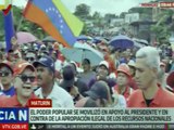 El pueblo monaguense se une en defensa de la soberanía y apoyo al pdte. Nicolás Maduro