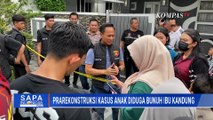 Prarekonstruksi Kasus Anak Diduga Bunuh Ibu Kandung di Medan Libatkan Psikolog | SAPA PAGI