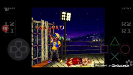 Real Bout Fatal Fury Geese Howard vs Duck King  Geese Howard é derrotado por Duck King