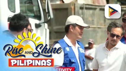 PBBM at DPWH Sec. Dizon, nag-inspeksyon sa isinasagawang dredging activity sa Bacolod City | ulat ni Jenel Baclay ng Radyo Pilipinas