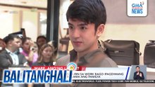 David Licauco, #Grind pa rin sa work bago ipagdiwang ang holiday season kasama ang pamilya | Balitanghali