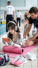 The tomboy humanoid made a mistake but is still loved #ai #art #humanoid #robot