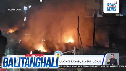 55 pamilya sa Brgy. Dulong Bayan, nasunugan | Balitanghali