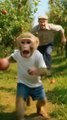 Smart Monkey Teaches a Lesson 🍎🐒
