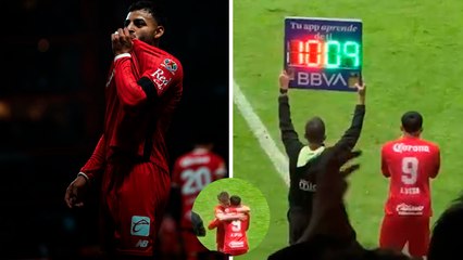 Alexis Vega regresa con Toluca tras lesión; explota el Nemesio Diez