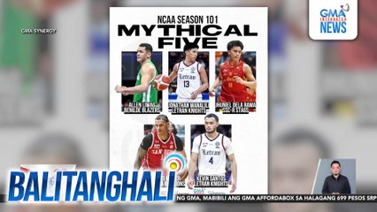 San Beda Red Lions, nakamit ang ika-24 na championship title sa NCAA Season 101 Men's Basketball kontra-Letran Knights | Balitanghali