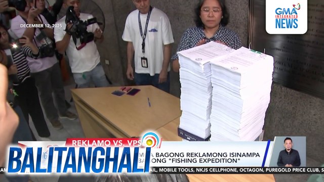VPSD sa mga bagong reklamong isinampa sa kaniya - May panibagong fishing expedition | Balitanghali