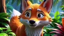 “The Clever Fox & Funny Bear 😂 | 3D Animated Jungle Comedy Story”
