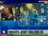 Caraqueños disfrutan del concierto Jockey Challenge 56 desde el Hipódromo Internacional La Rinconada