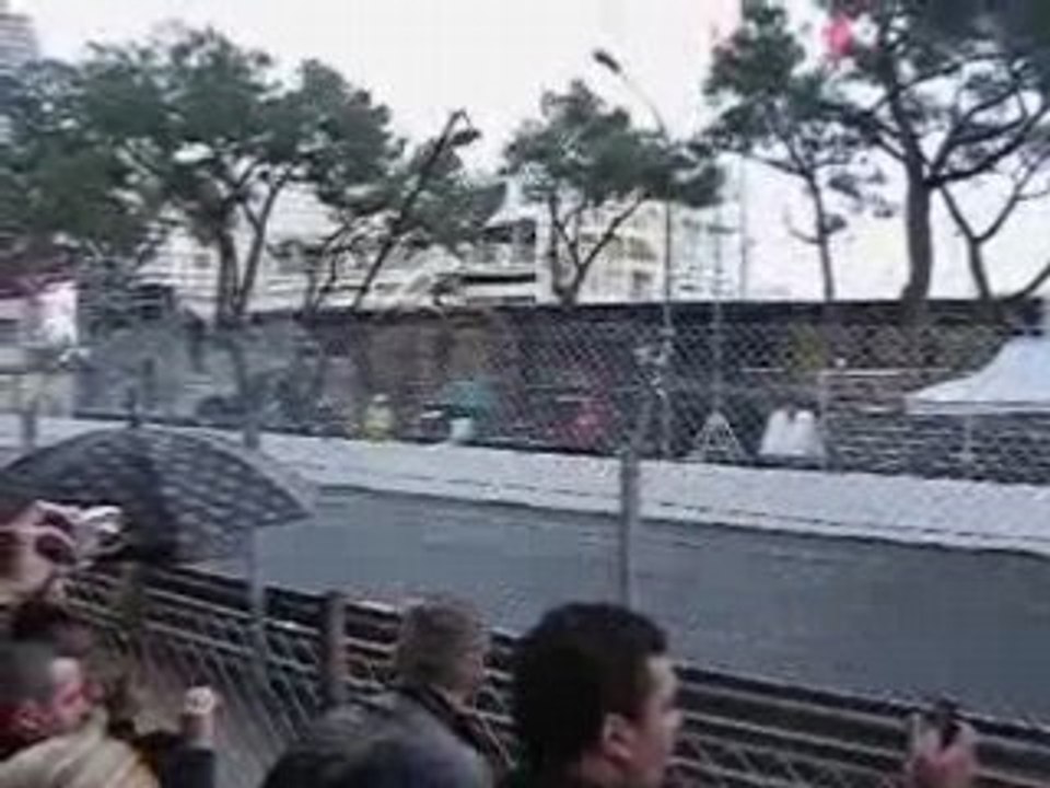 Passage grande vitesse sur la ligne du grand prix de Monaco