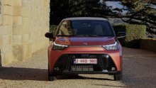 The new Toyota Aygo X High Grade Exterior Design in Cinnamon