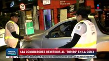 144 conductores han sido remitidos al “Torito”
