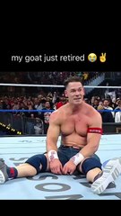 My GOAT Just Retired 😭🖐️ (John Cena's Final WWE Speech) Meme