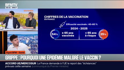 SIGNÉ BFM - L'épidémie de grippe s'installe en France malgré la campagne de vaccination