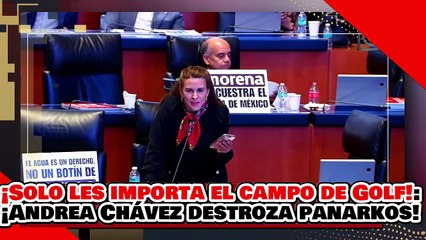 🔥🚨¡PITUFOS VENDEPATRIAS! ¡SOLO LES IMPORTA EL CAMPO GOLF! ¡ANDREA CHÁVEZ DESPEDAZA a los PANARKOS!