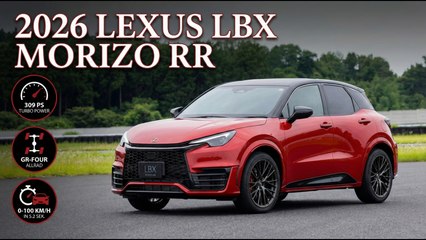 GR Yaris & GR Corolla Technik im 2026 Lexus LBX Morizo RR