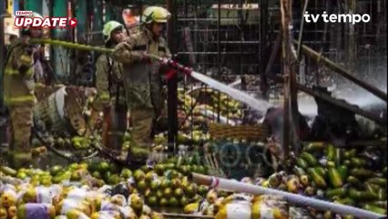 BPBD: Korsleting Listrik Diduga Penyebab Kebakaran Pasar Induk Kramat Jati