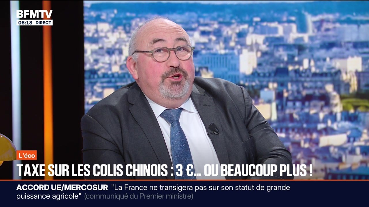 BFM Conso : Taxe sur les colis chinois, 3 euros... ou beaucoup plus ! - 15/12