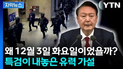 [자막뉴스] 12월 3일 평일 '계엄'...이유 추적해 보니 / YTN
