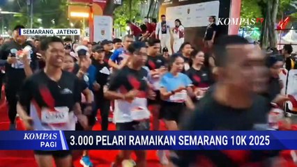 Semarang 10K 2025 Diserbu 3.000 Pelari, Catat Peserta Terbanyak Sejak Pertama Kali Diselenggarakan