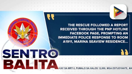 26-year-old na dinukot na Chinese national, na-rescue ng Parañaque City Police ayon sa NCRPO