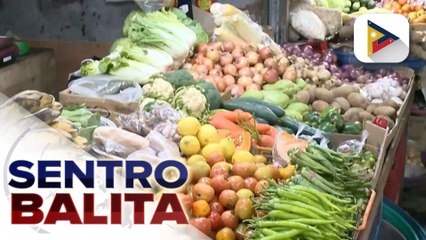 Presyo ng ilang gulay sa ilang pamilihan, bumaba na; presyo ng bigas, nananatiling stable | ulat ni Vel Custodio