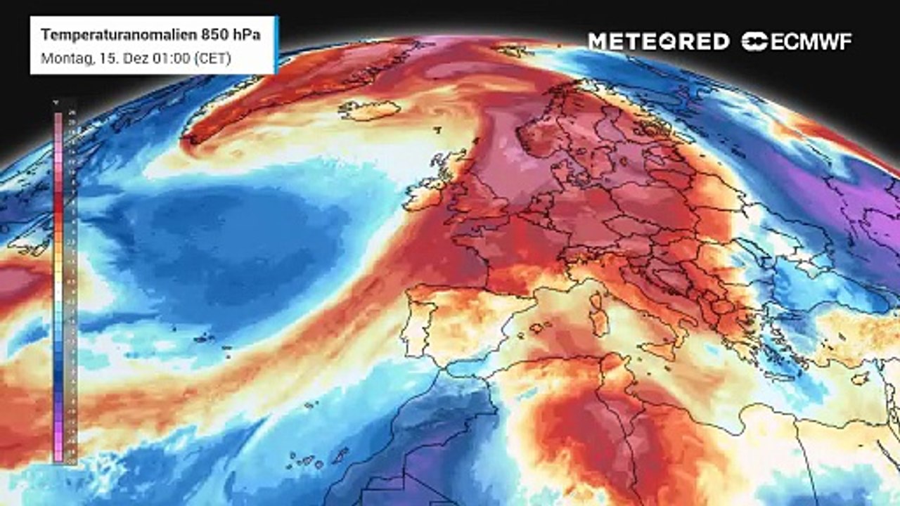 Noch bleibt es sehr warm in der Woche bis zum 4. Advent!