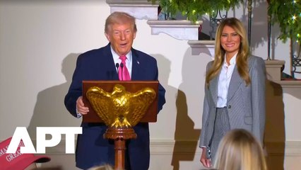 White House Christmas Chaos: Trump Calls Out Inflation, Election Fraud & Jobs Boom | APT