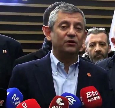 Özgür Özel: Bu kadar büyük bir acıyı bir daha yaşayacaksam benim başıma gelsin