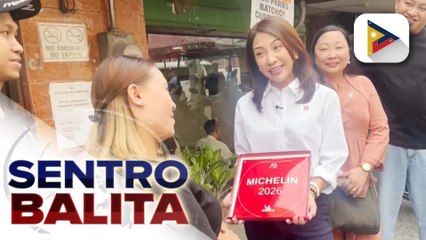 Ilang mga lokal na kainan sa Cebu City, ginawaran ng Michelin Guide Bib Gourmand Distinction; naturang mga establisyemento, tumaas ang booking at kita ayon sa DOT | ulat ni Jessee Atienza - PTV Cebu