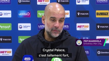 Guardiola : "Un très bon signal pour nous"