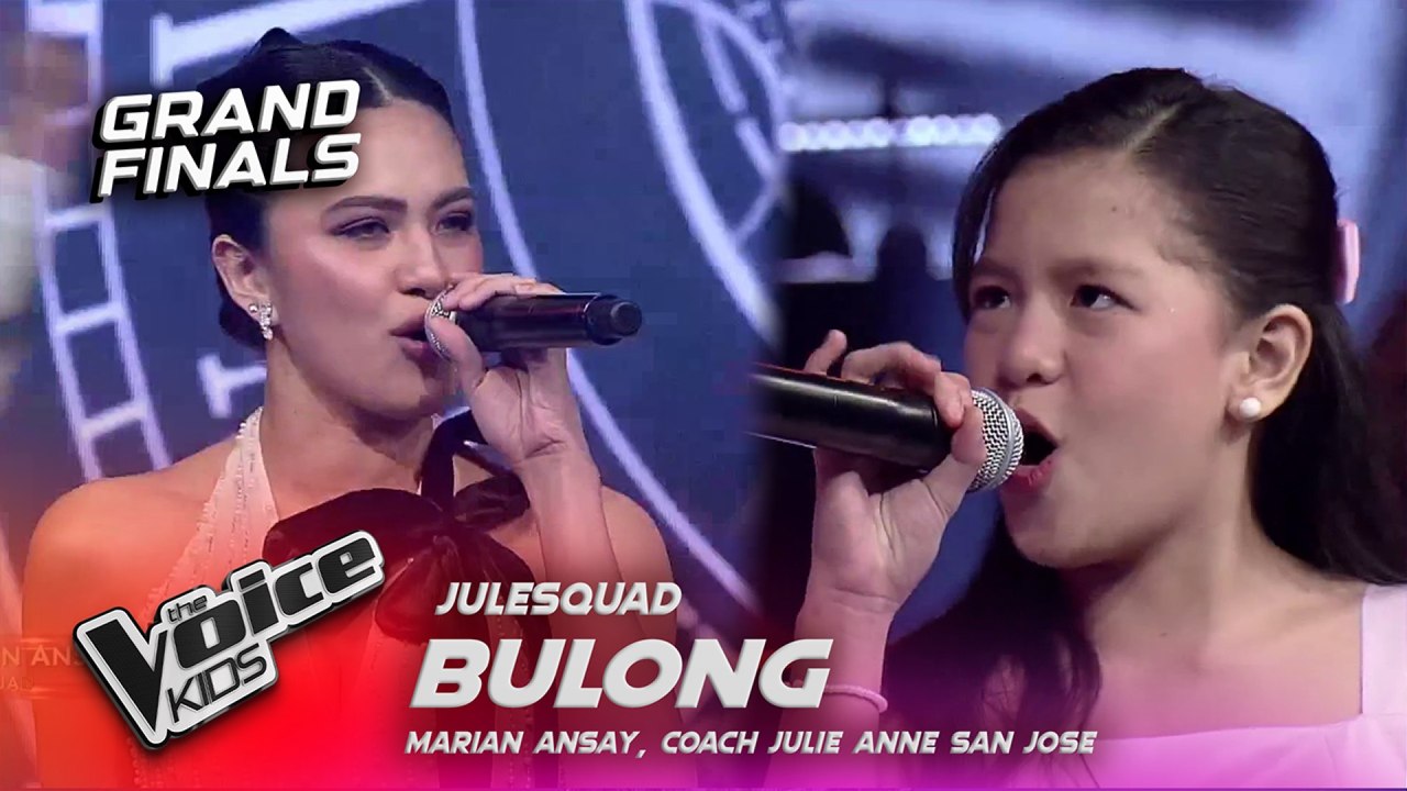 The Voice Kids Philippines: Coach Julie and Marian Ansay rock the stage with 'BULONG' | Grand Finals